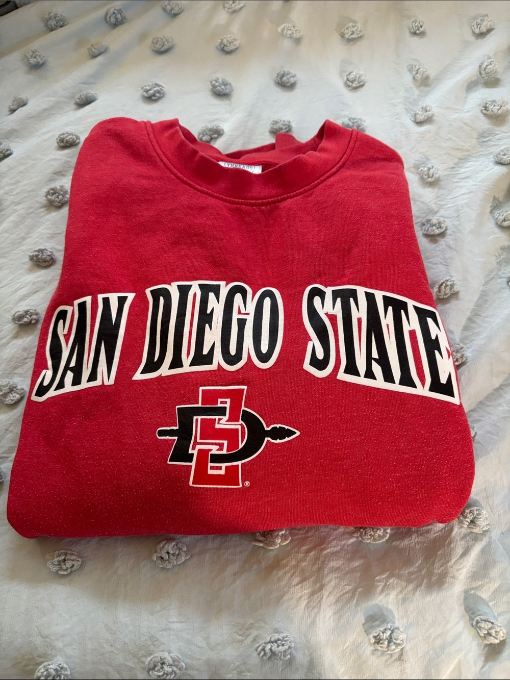 Rivalry Threads Red Pullover Sweatshirt